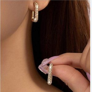 Stella Rose Gold Plated Pink Rhinestone Huggie Earrings